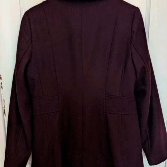 Anne Klein Purple Coat - Picture 4 of 4